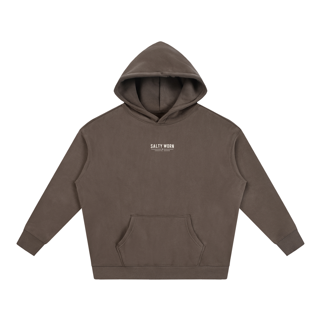 Salty Worn Dark Hoodie