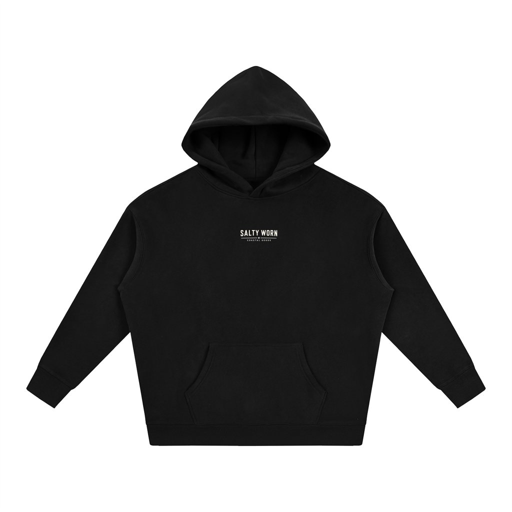 Salty Worn Dark Hoodie