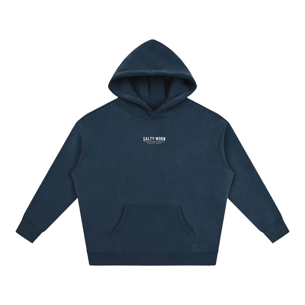 Salty Worn Dark Hoodie